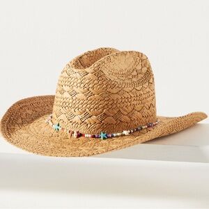 San Diego Hat Co. Beaded Cowboy Hat NWT